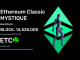 Ethereum classic logo with Mystique