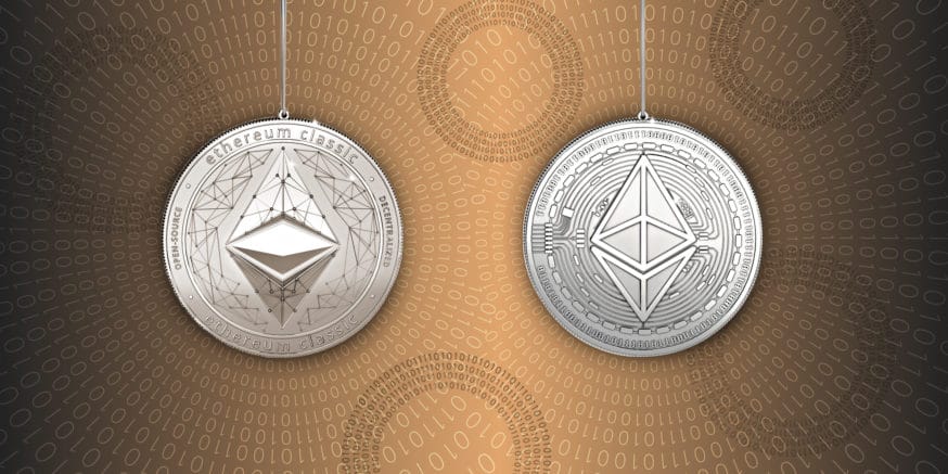 ethereum and ethereum classic coin